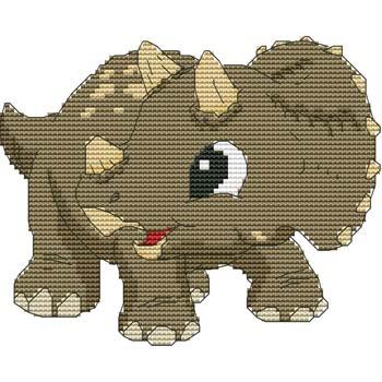 Baby Triceratops 01